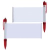 Strasbourg Banner Pen Transparent Red